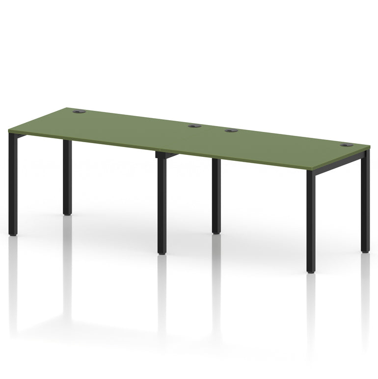 Impulse Single Row Bench Desk - 2 Person