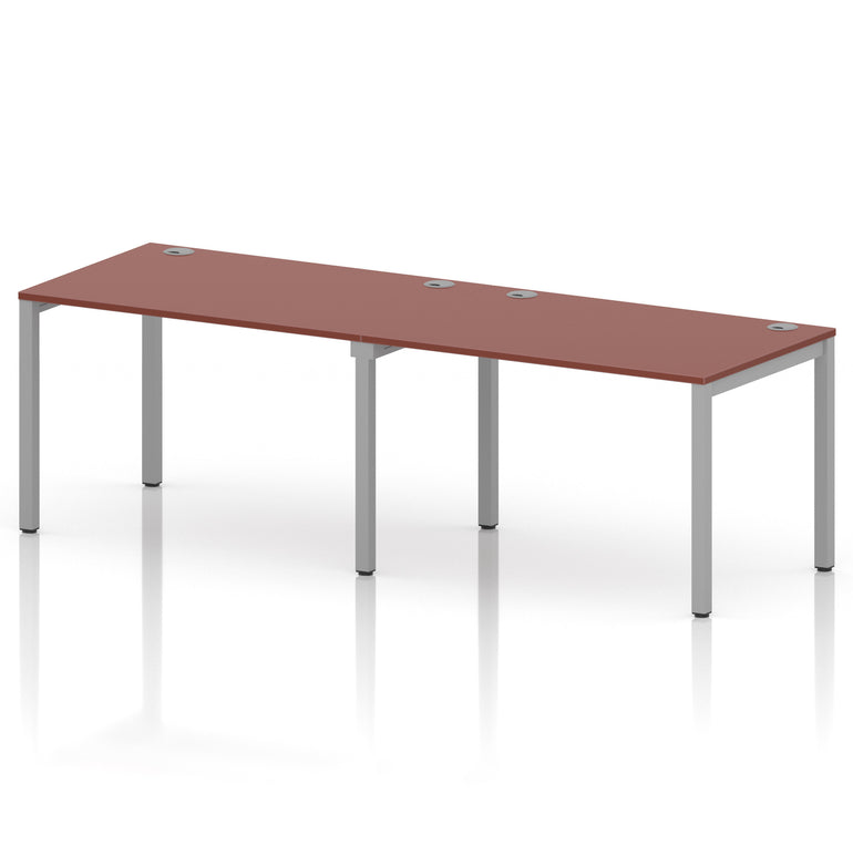 Impulse Single Row Bench Desk - 2 Person