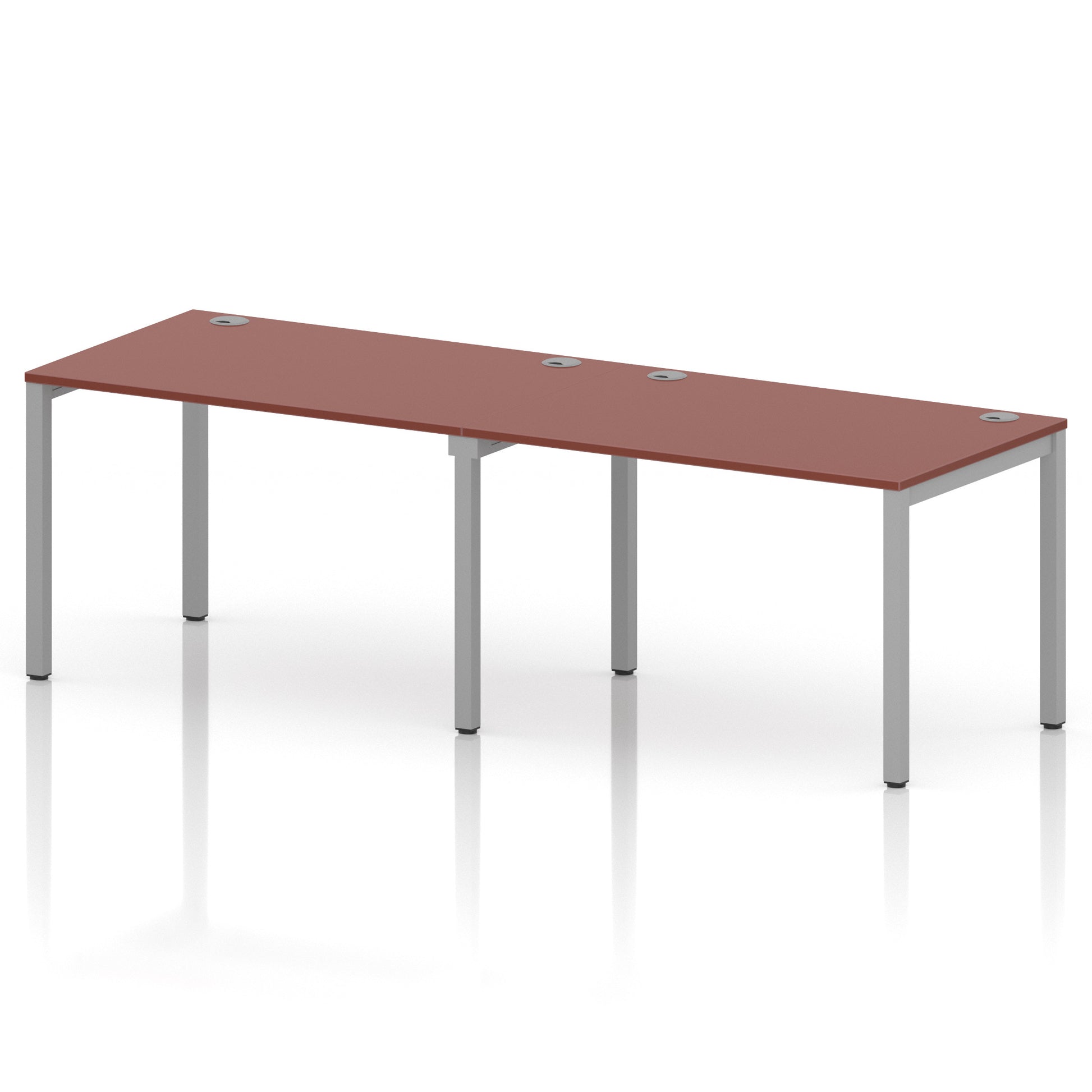 Impulse Single Row Bench Desk - 2 Person