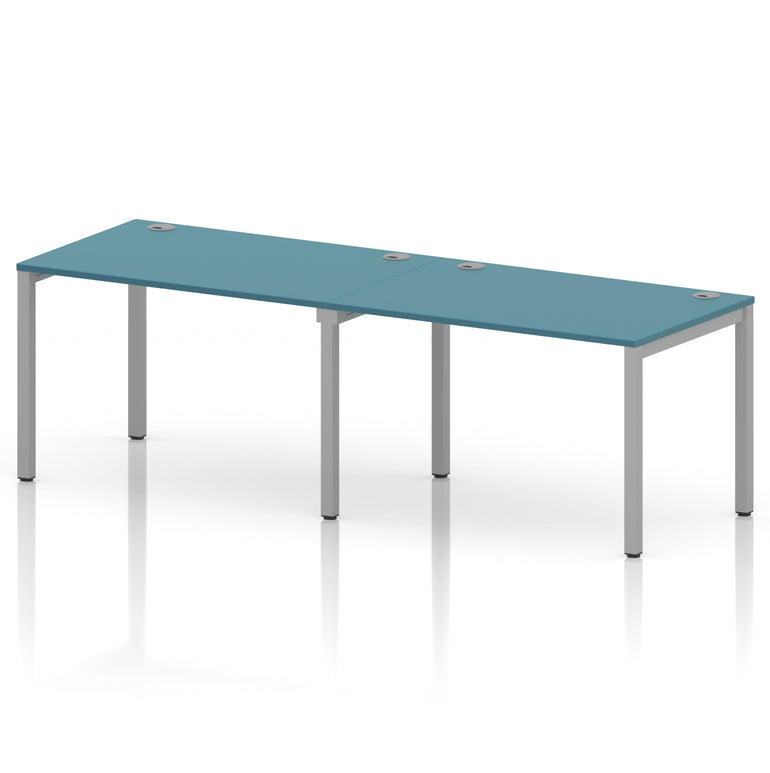 Impulse Single Row Bench Desk - 2 Person