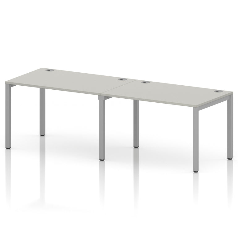 Impulse Single Row Bench Desk - 2 Person