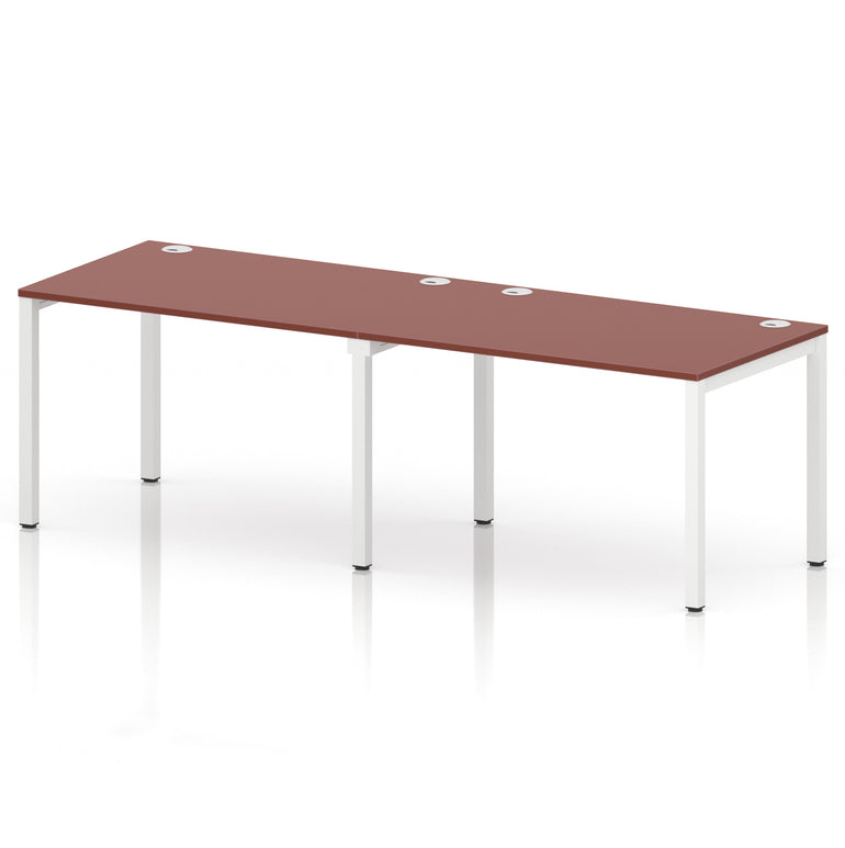 Impulse Single Row Bench Desk - 2 Person