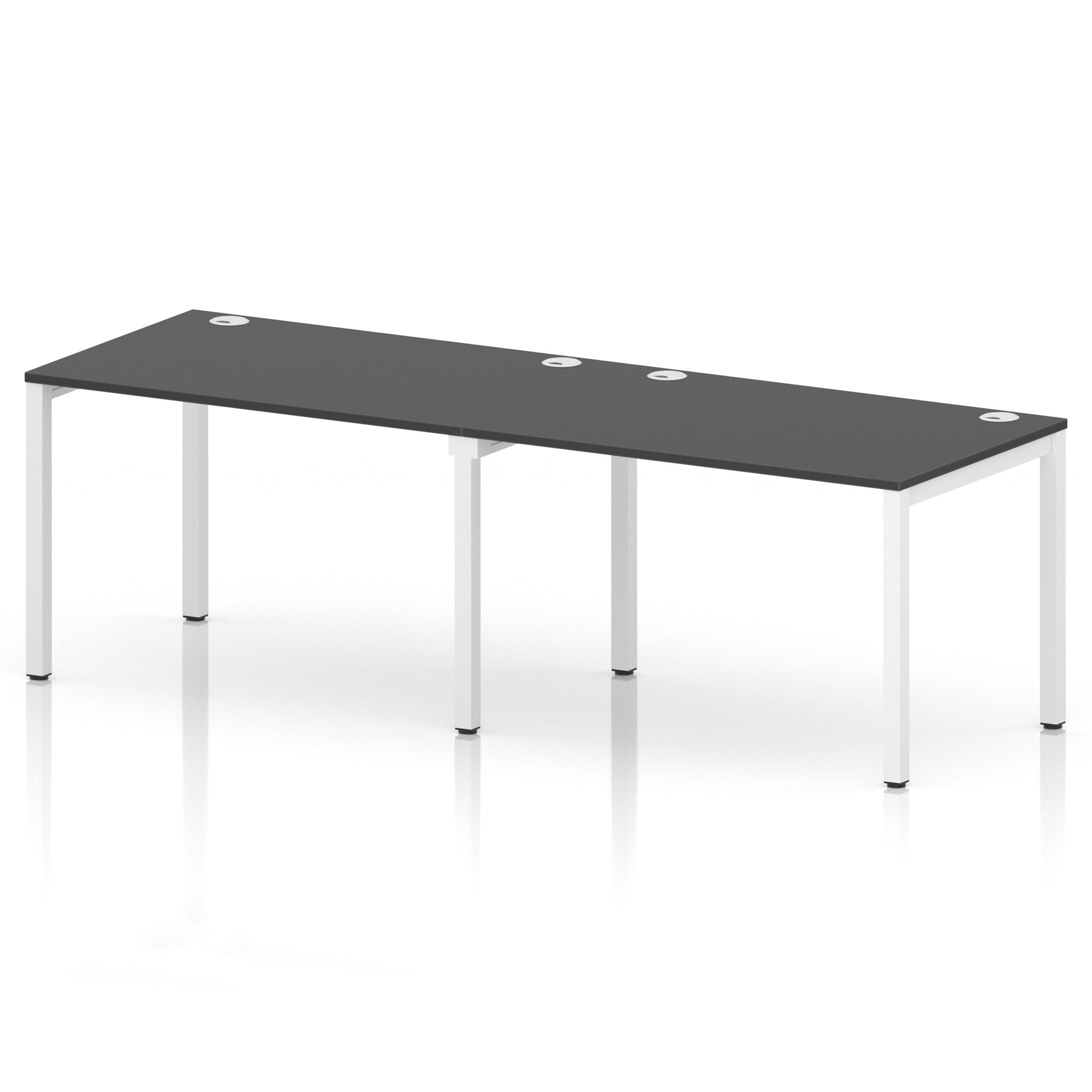 Impulse Single Row Bench Desk - 2 Person