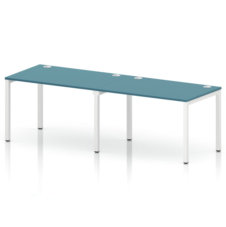 Impulse Single Row Bench Desk - 2 Person