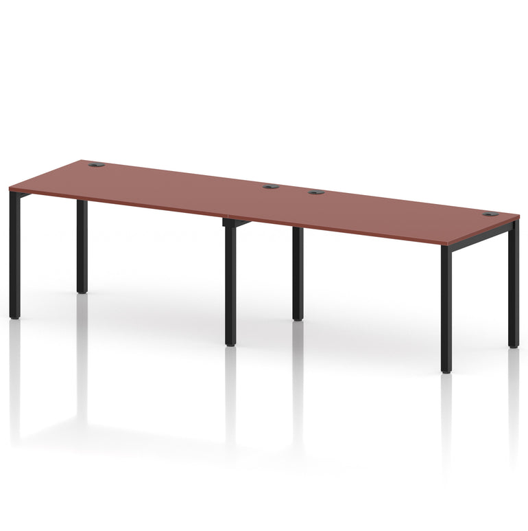 Impulse Single Row Bench Desk - 2 Person