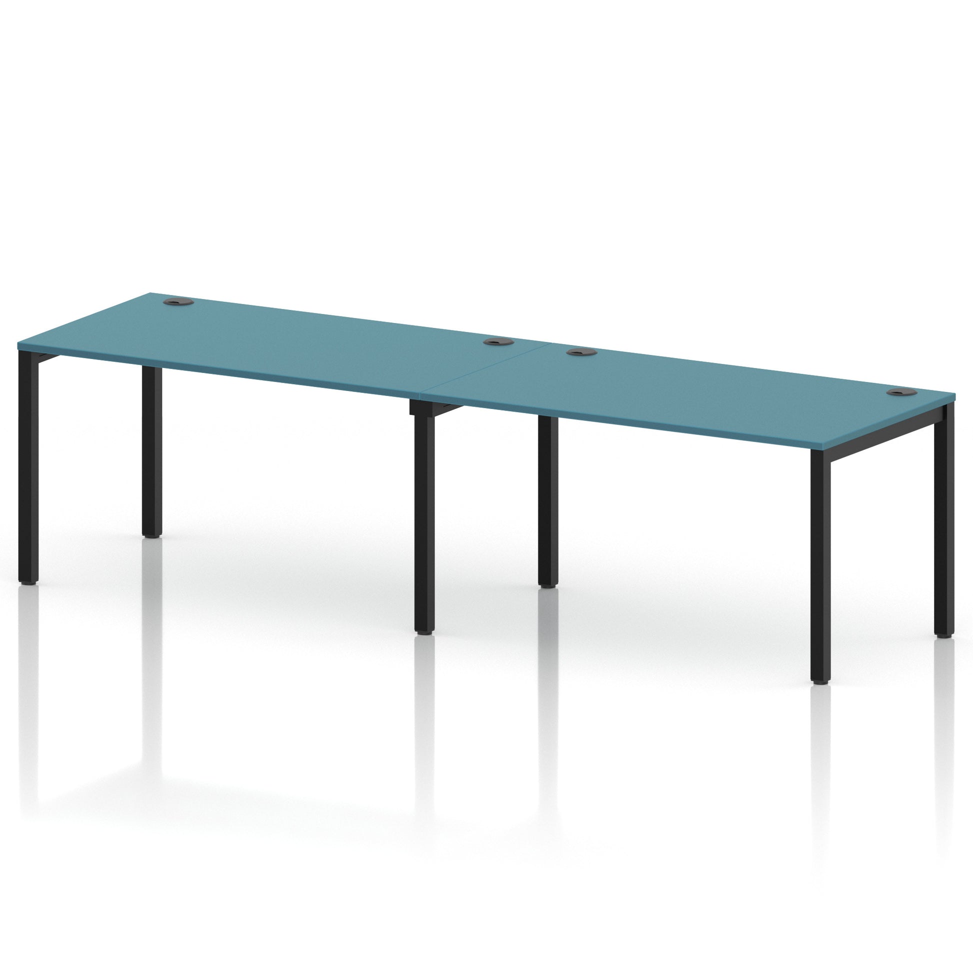 Impulse Single Row Bench Desk - 2 Person