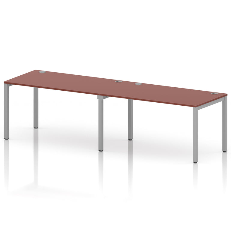 Impulse Single Row Bench Desk - 2 Person