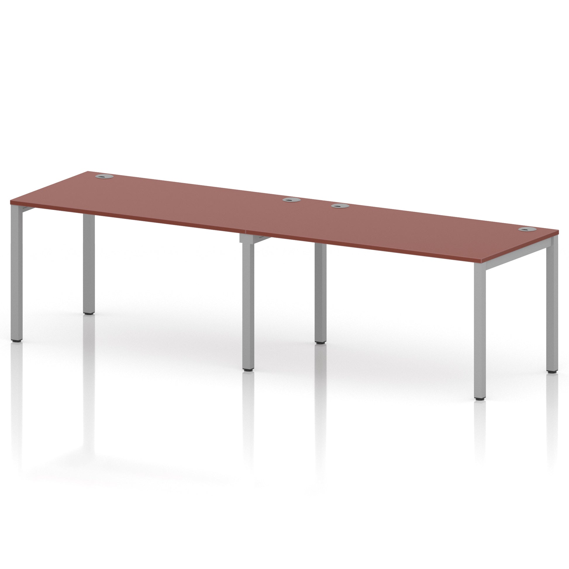 Impulse Single Row Bench Desk - 2 Person