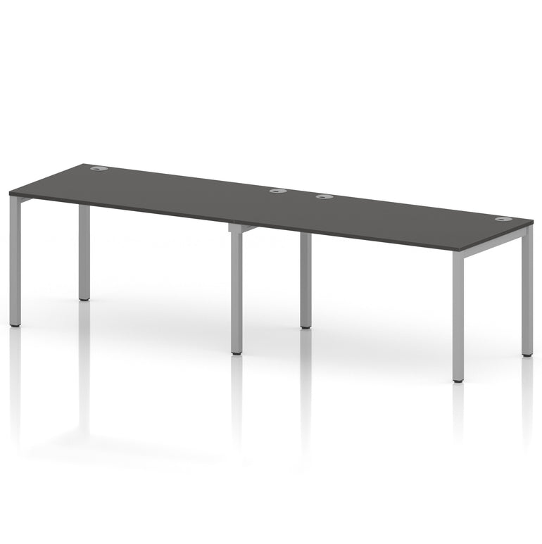 Impulse Single Row Bench Desk - 2 Person