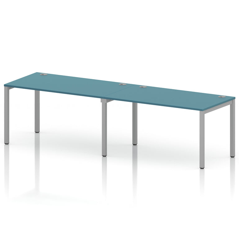 Impulse Single Row Bench Desk - 2 Person