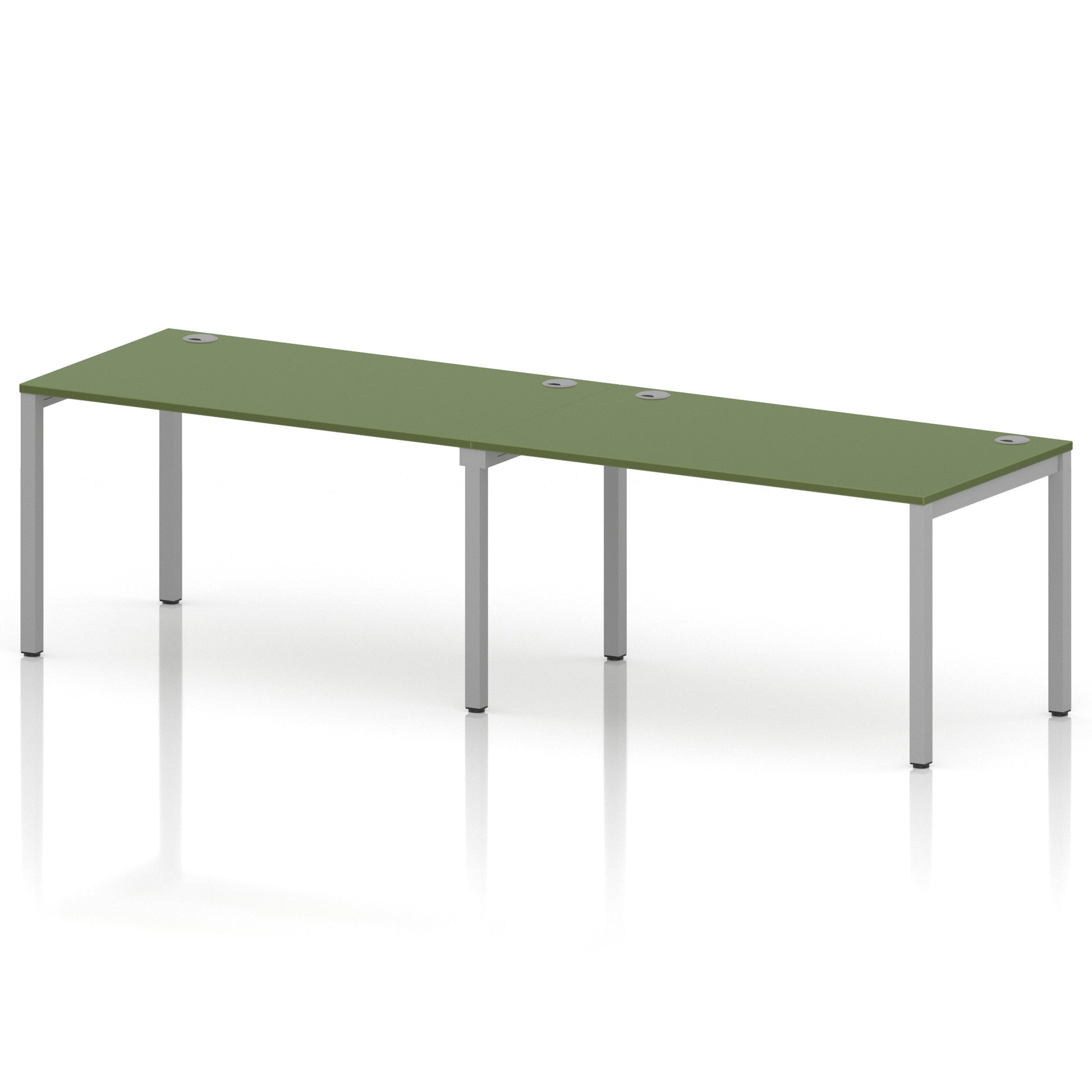 Impulse Single Row Bench Desk - 2 Person