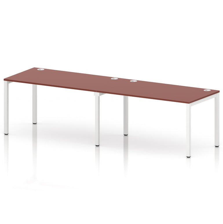 Impulse Single Row Bench Desk - 2 Person