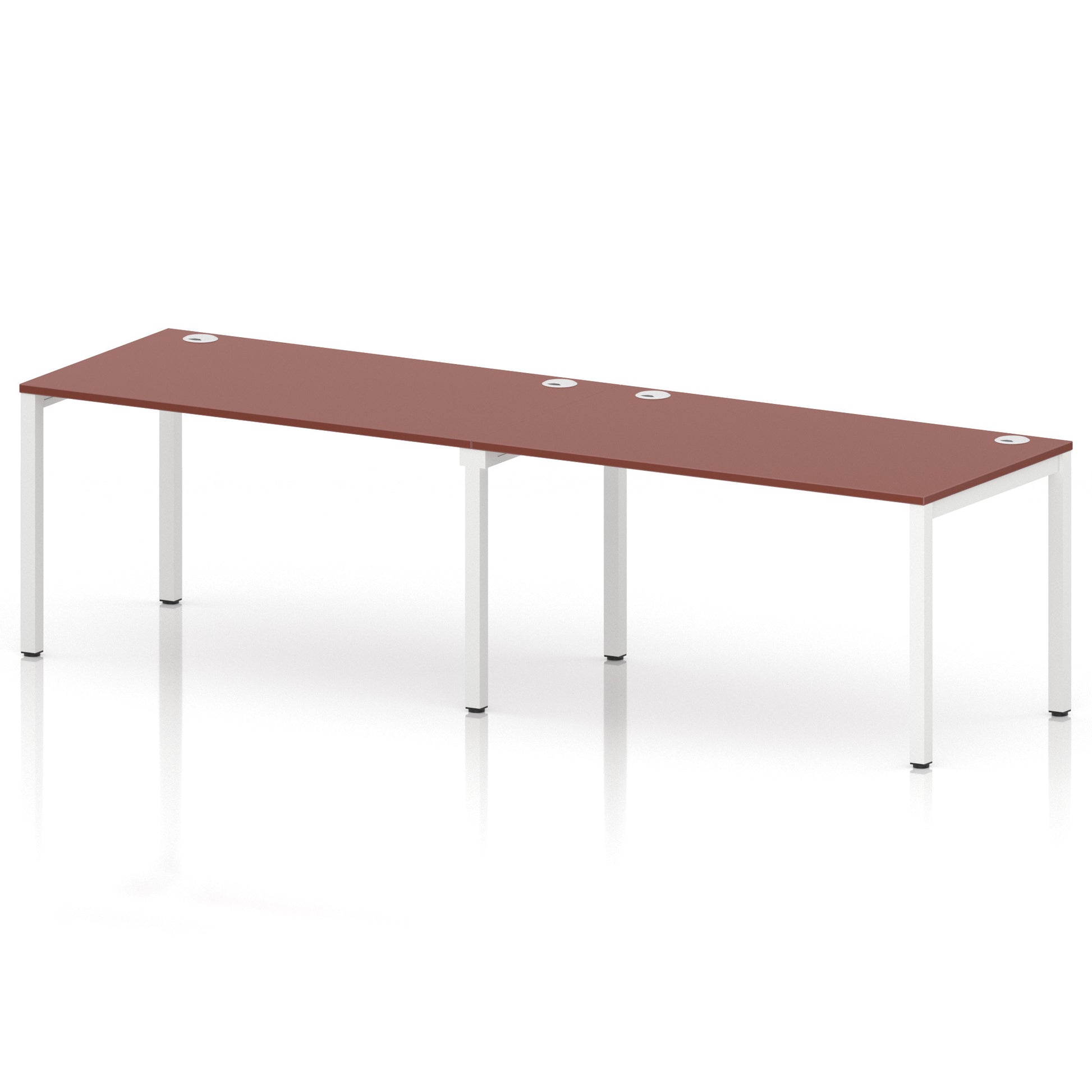 Impulse Single Row Bench Desk - 2 Person