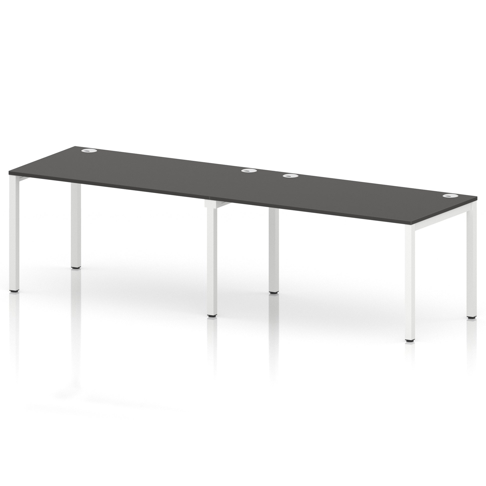 Impulse Single Row Bench Desk - 2 Person