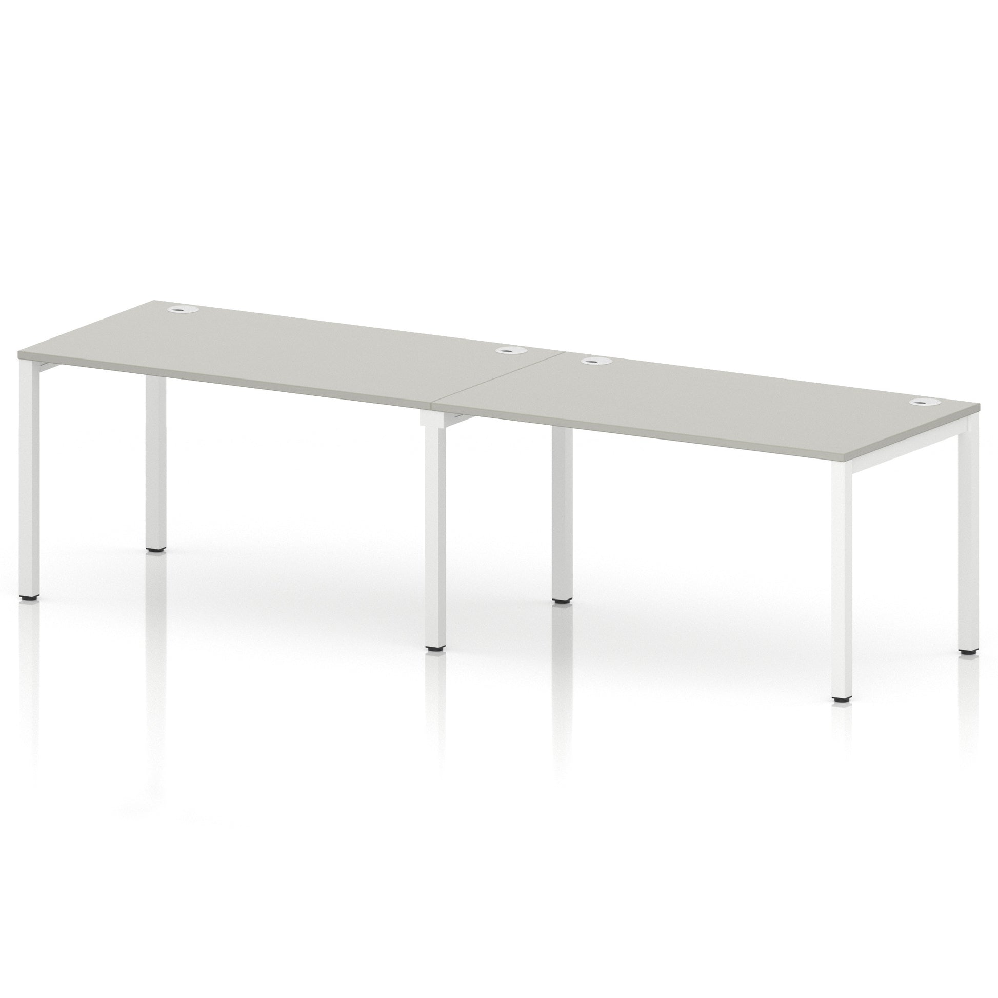 Impulse Single Row Bench Desk - 2 Person