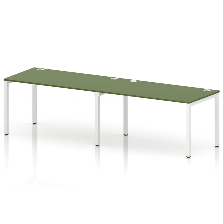 Impulse Single Row Bench Desk - 2 Person