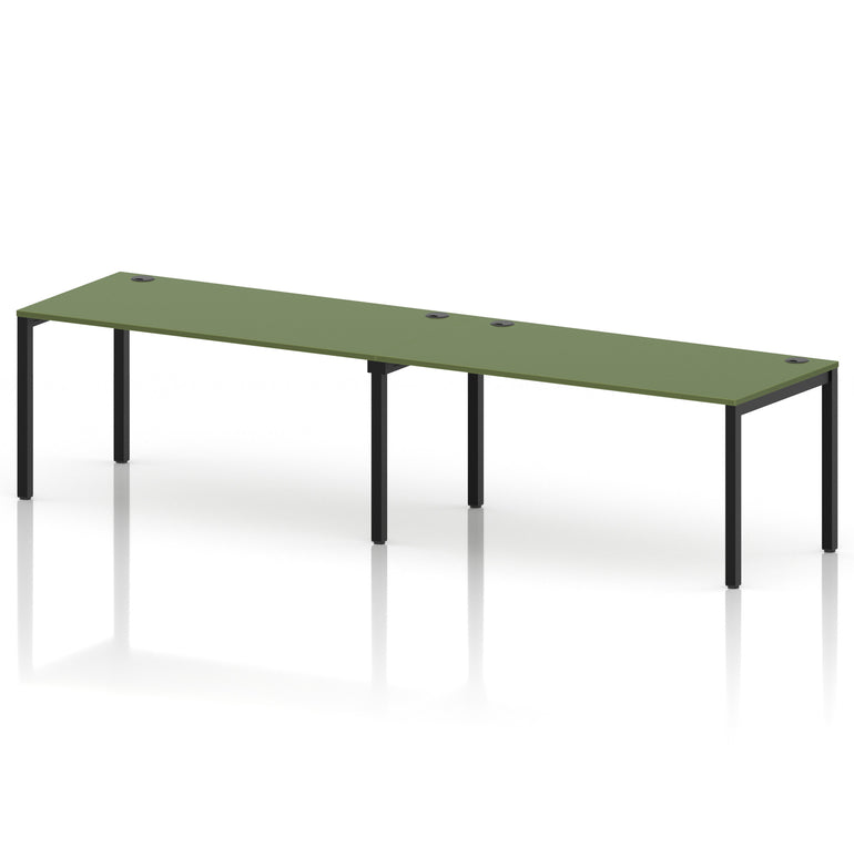 Impulse Single Row Bench Desk - 2 Person