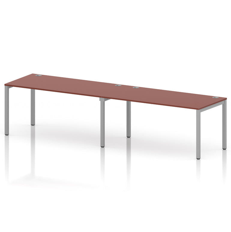 Impulse Single Row Bench Desk - 2 Person
