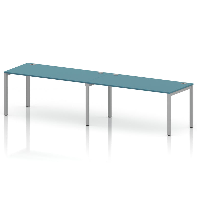 Impulse Single Row Bench Desk - 2 Person