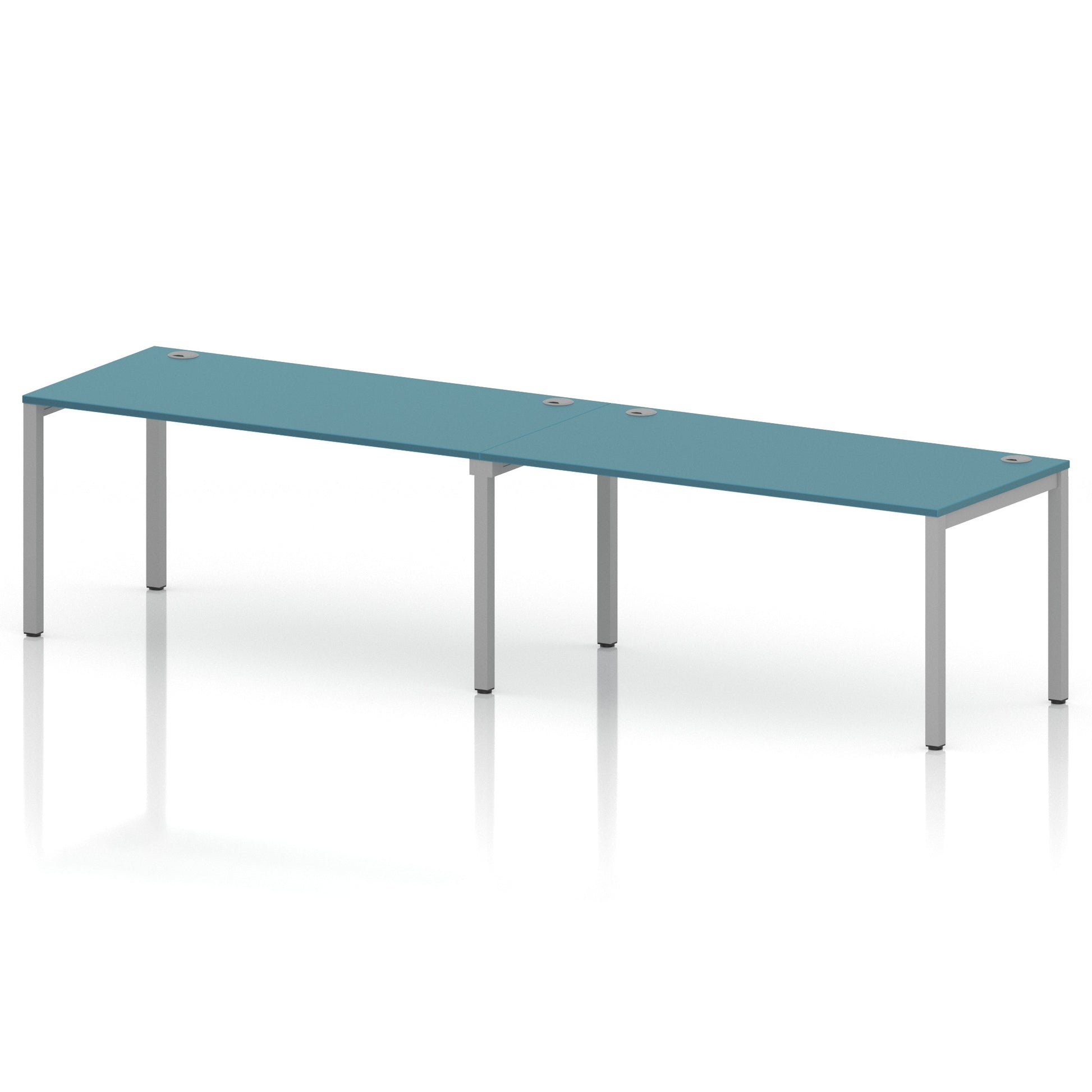 Impulse Single Row Bench Desk - 2 Person