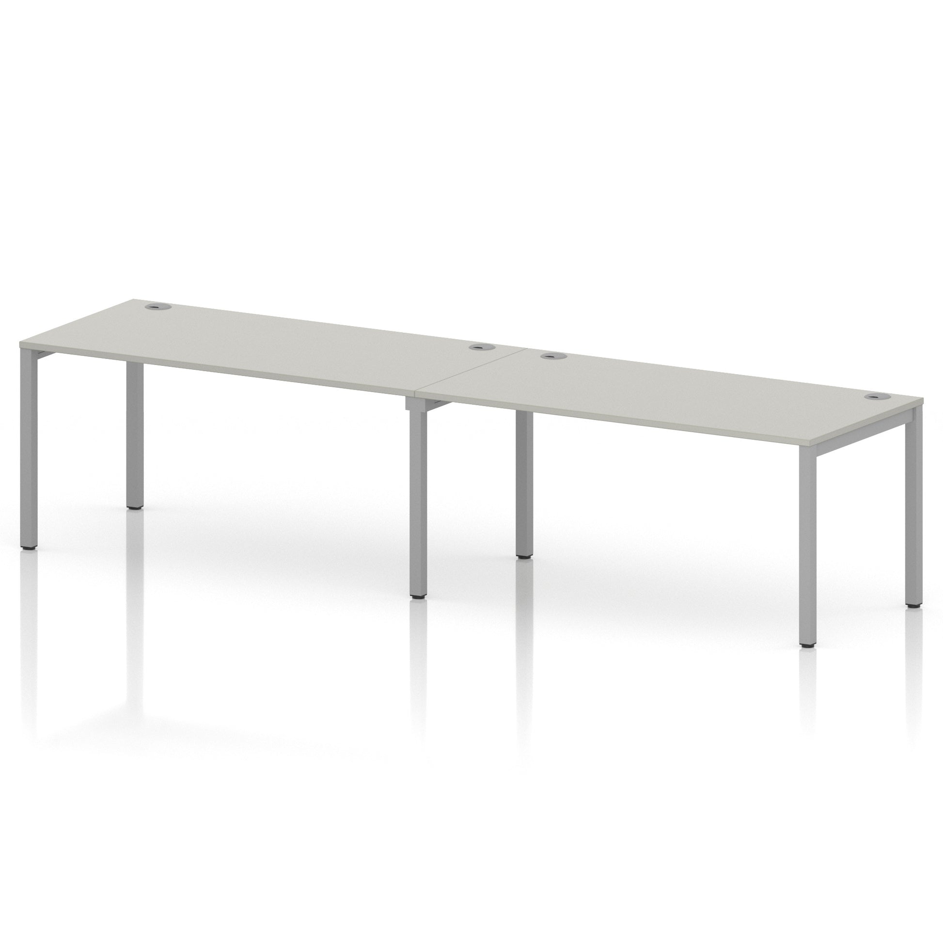 Impulse Single Row Bench Desk - 2 Person