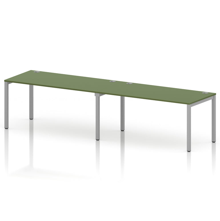 Impulse Single Row Bench Desk - 2 Person