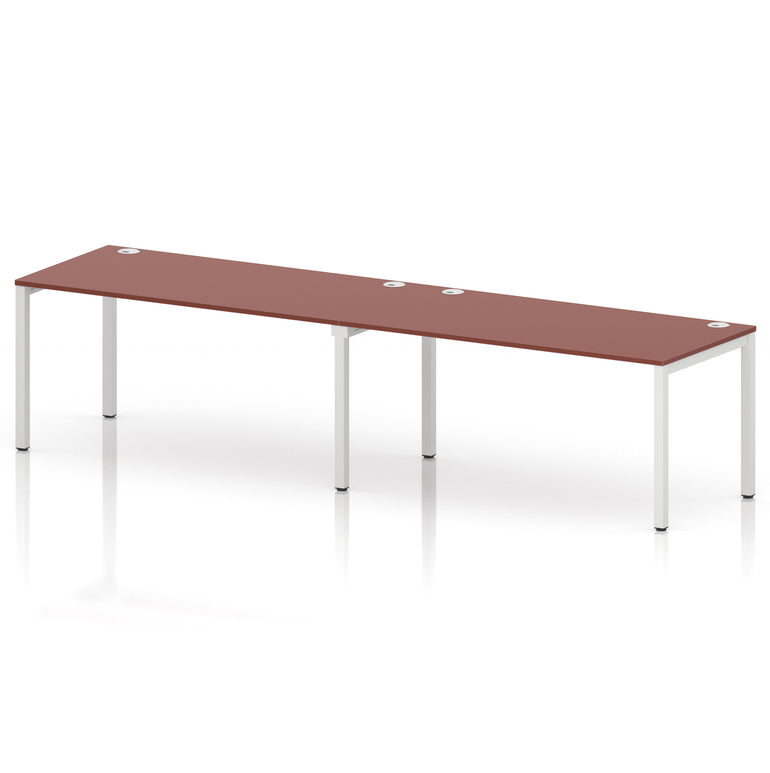 Impulse Single Row Bench Desk - 2 Person