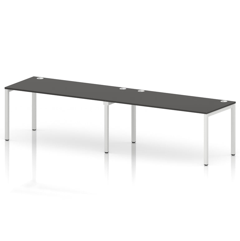Impulse Single Row Bench Desk - 2 Person