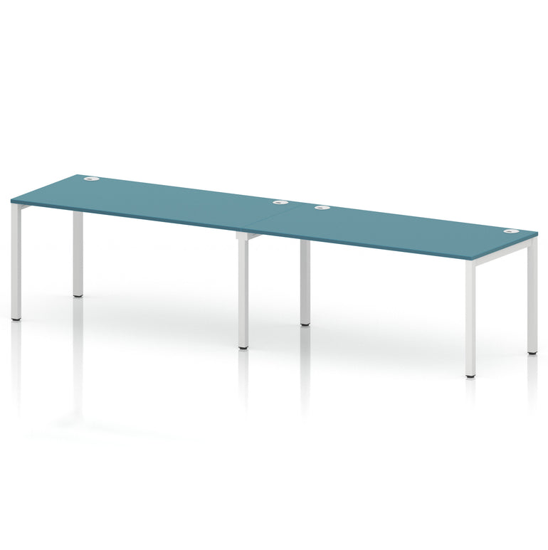 Impulse Single Row Bench Desk - 2 Person