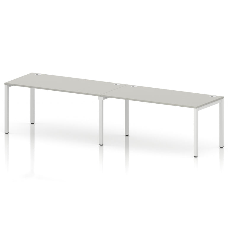 Impulse Single Row Bench Desk - 2 Person