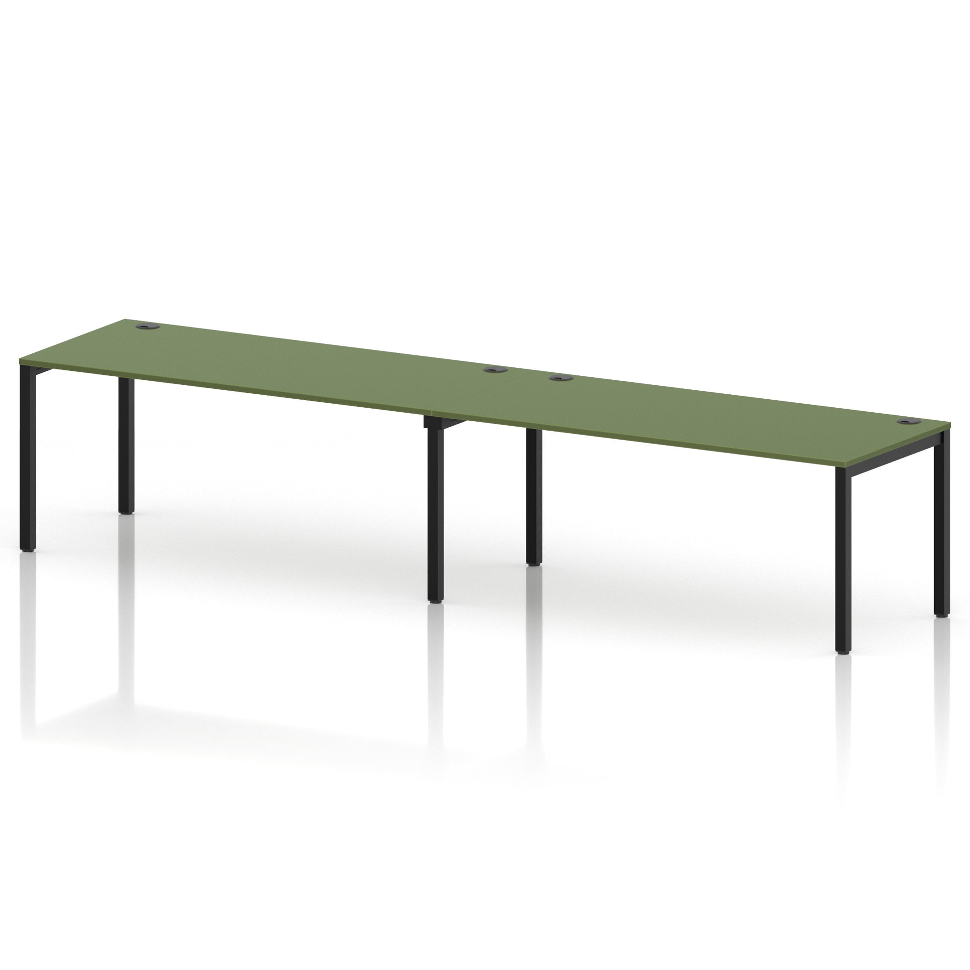 Impulse Single Row Bench Desk - 2 Person