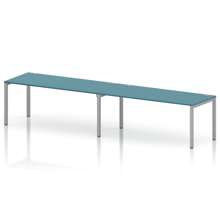 Impulse Single Row Bench Desk - 2 Person