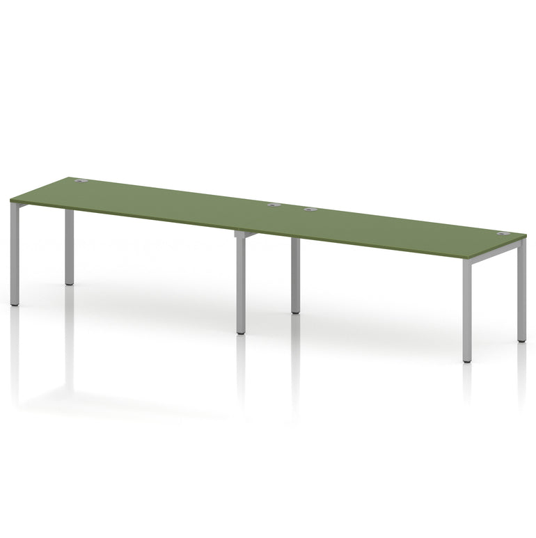 Impulse Single Row Bench Desk - 2 Person