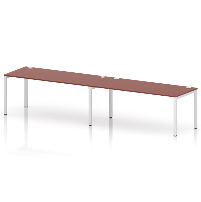 Impulse Single Row Bench Desk - 2 Person