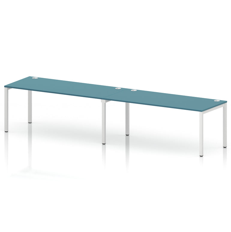 Impulse Single Row Bench Desk - 2 Person
