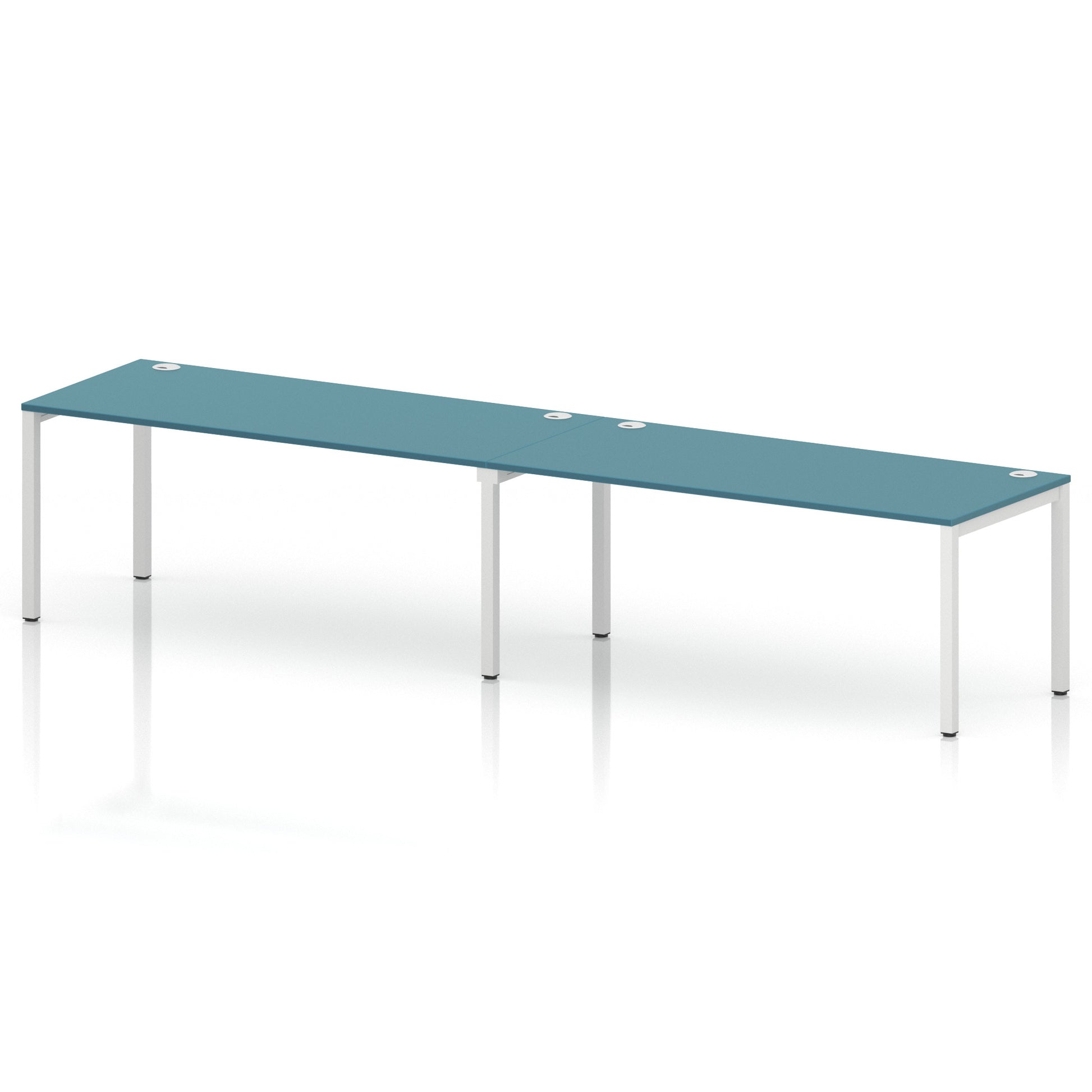 Impulse Single Row Bench Desk - 2 Person