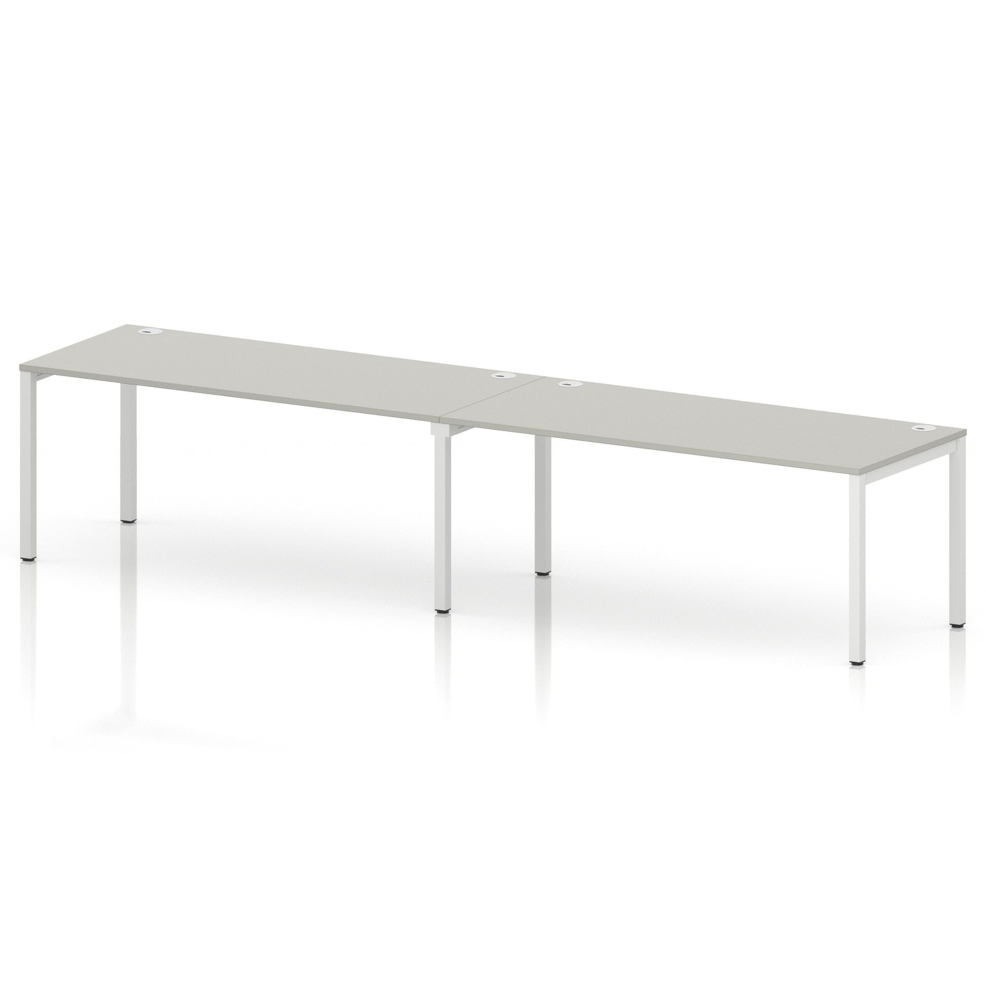 Impulse Single Row Bench Desk - 2 Person