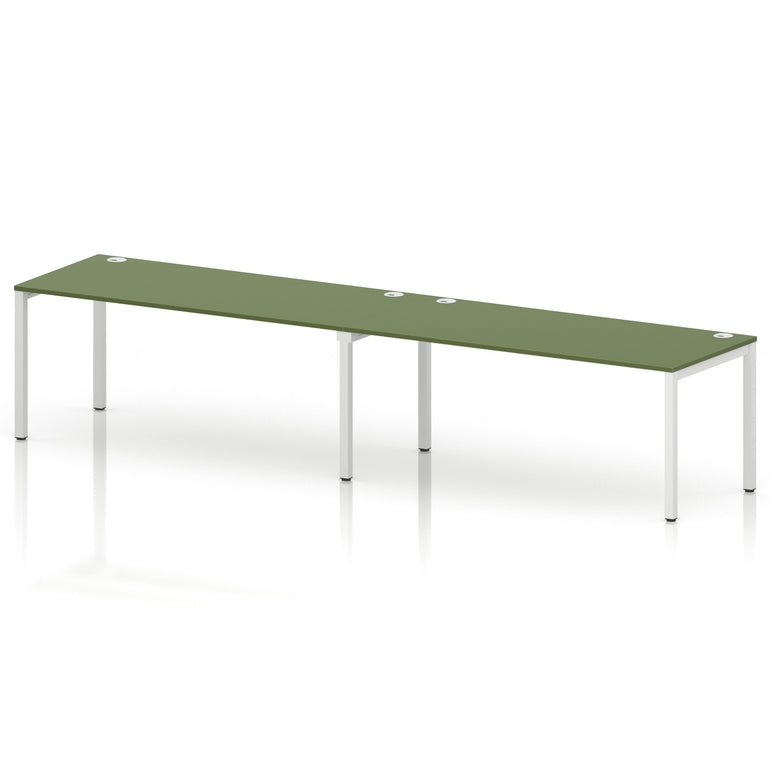 Impulse Single Row Bench Desk - 2 Person