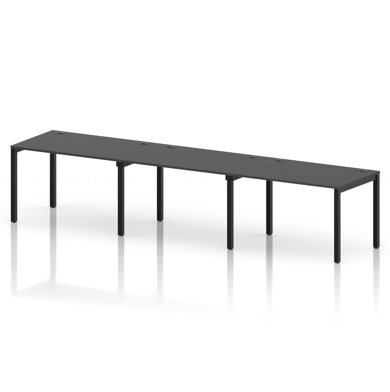 Impulse Single Row Bench Desk - 3 Person