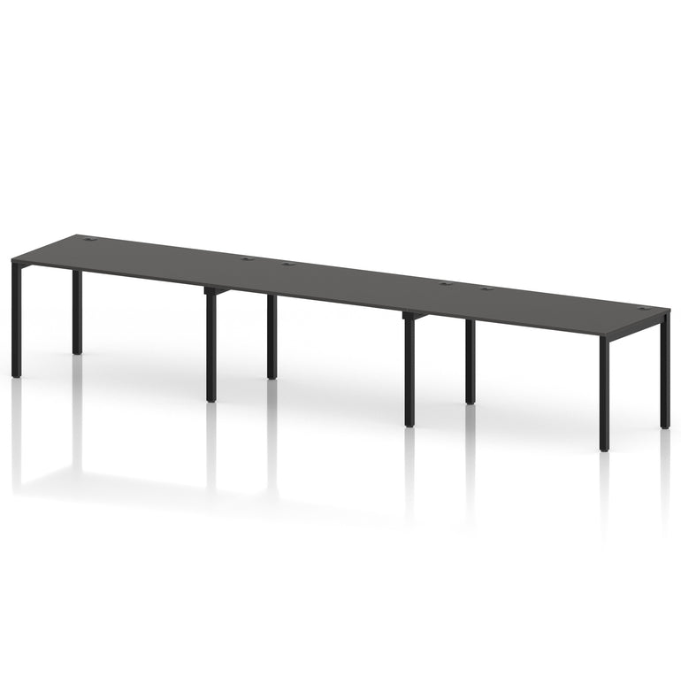 Impulse Single Row Bench Desk - 3 Person