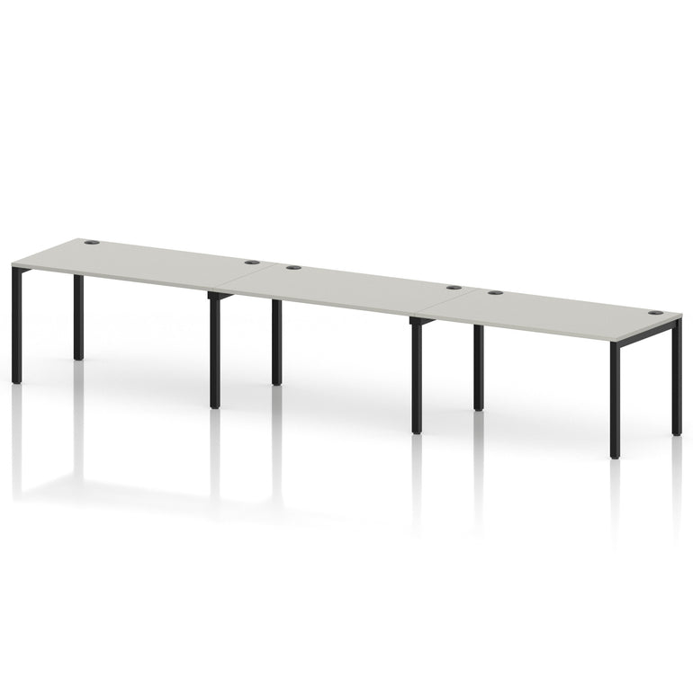 Impulse Single Row Bench Desk - 3 Person