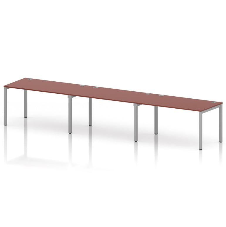 Impulse Single Row Bench Desk - 3 Person