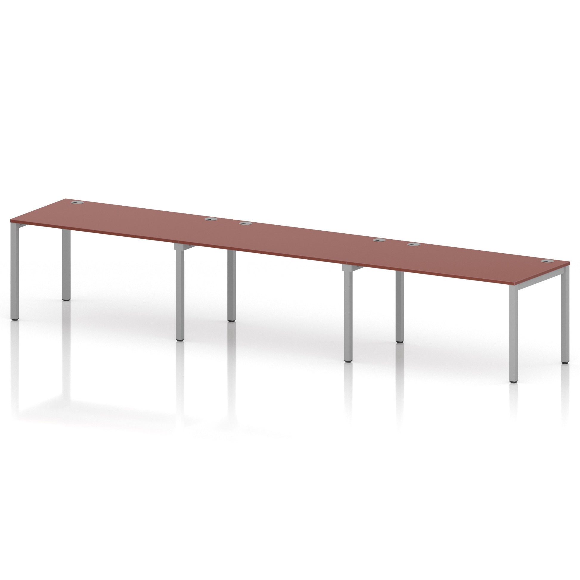 Impulse Single Row Bench Desk - 3 Person