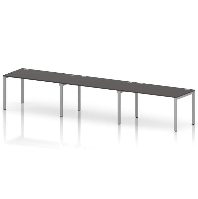 Impulse Single Row Bench Desk - 3 Person