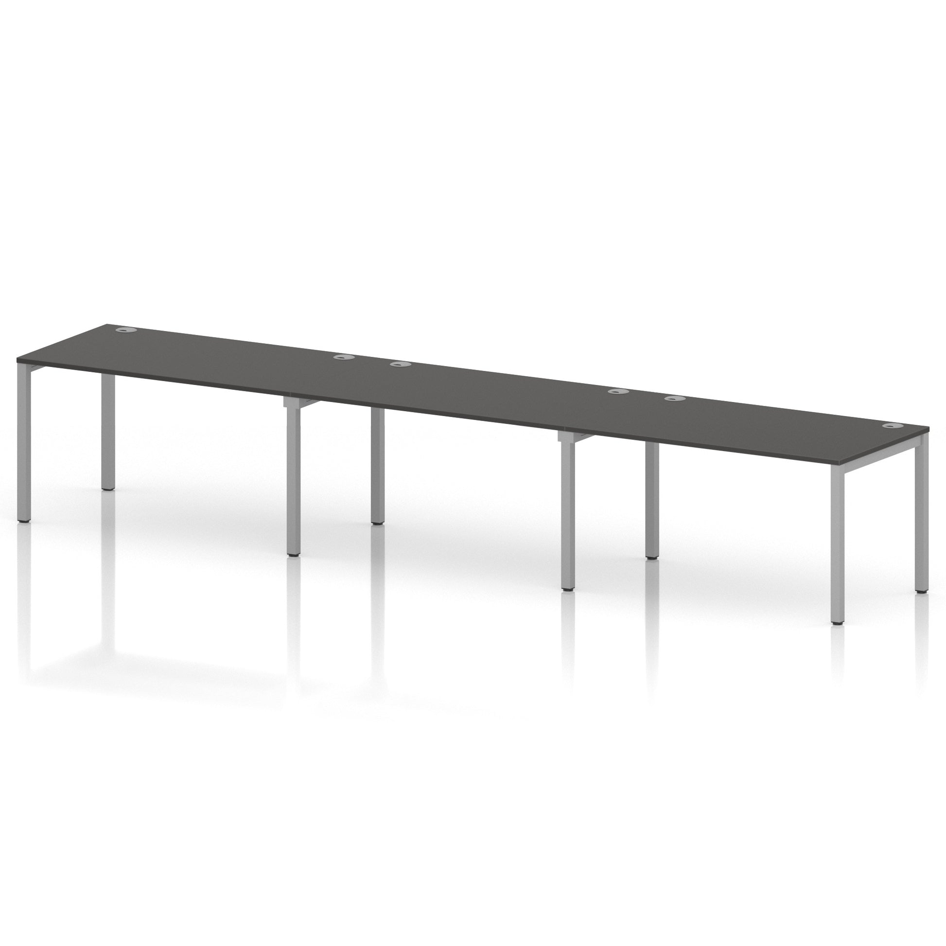 Impulse Single Row Bench Desk - 3 Person