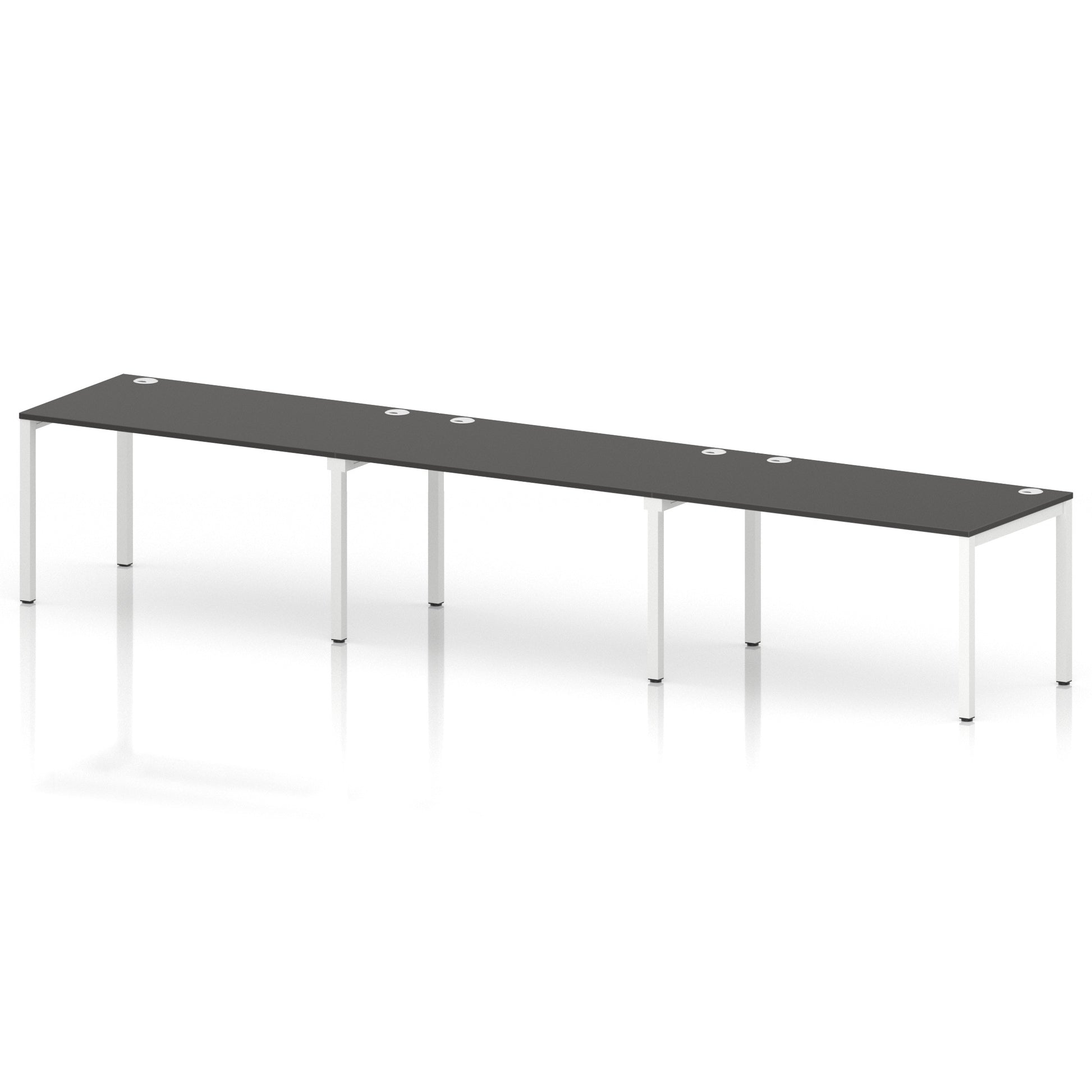 Impulse Single Row Bench Desk - 3 Person
