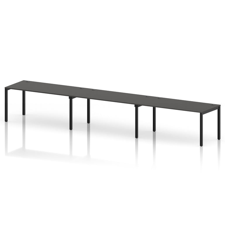 Impulse Single Row Bench Desk - 3 Person