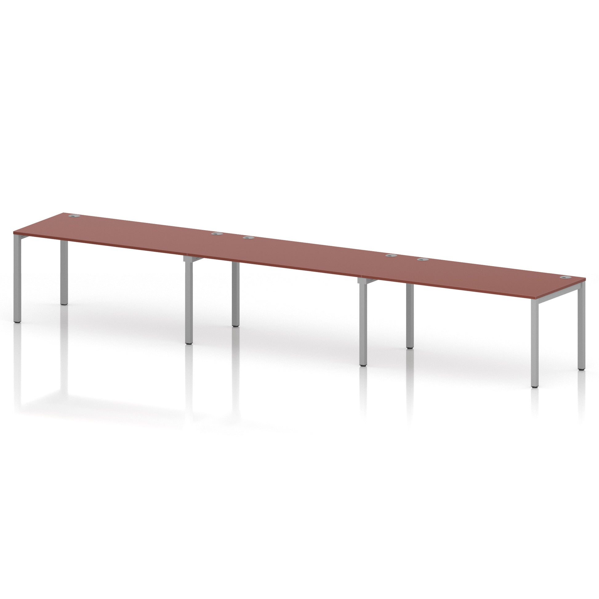 Impulse Single Row Bench Desk - 3 Person