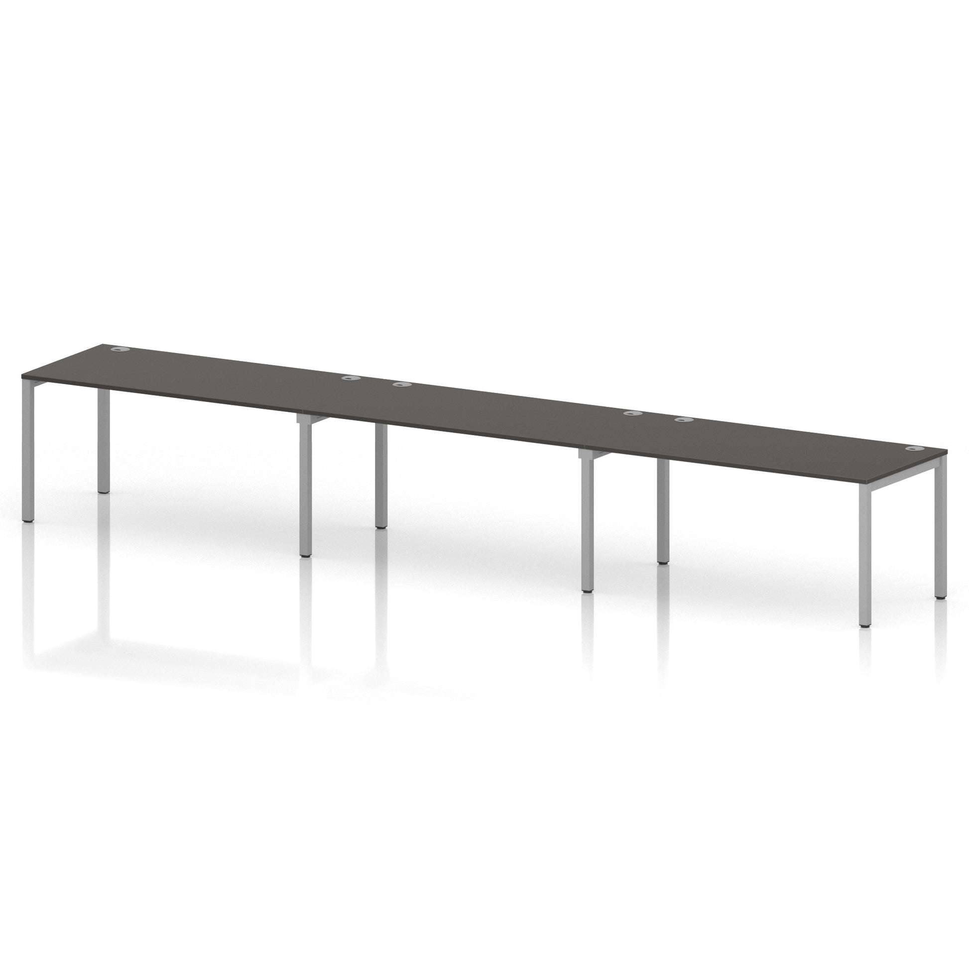 Impulse Single Row Bench Desk - 3 Person