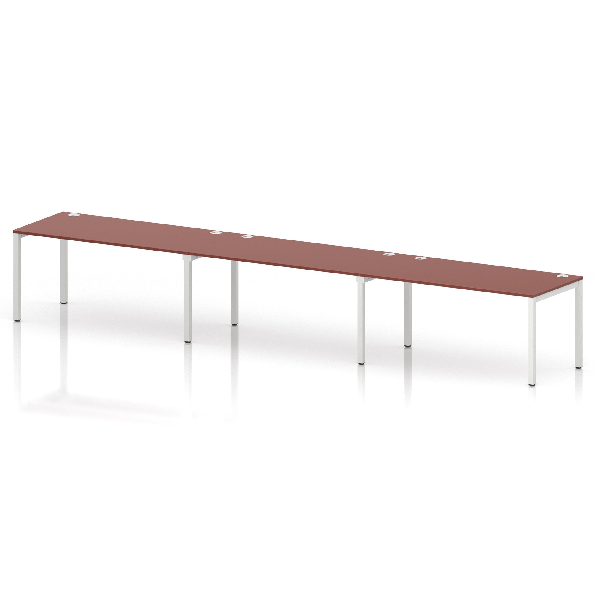 Impulse Single Row Bench Desk - 3 Person